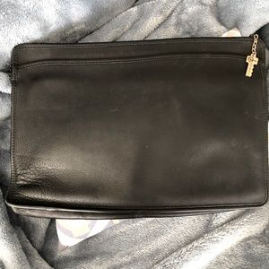 Jack George’s Black Leather Business Tote